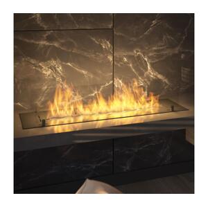 InFire InFire - Vstavaný BIO krb 8,5x120 cm 6kW čierna