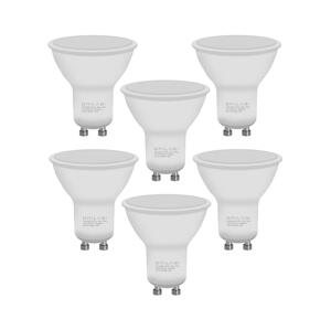 Brilagi SADA 6x LED Žiarovka ECOLINE GU10/6W/230V 4000K - Brilagi