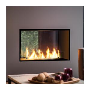 InFire InFire - Vstavaný BIO krb 48,5x83,5 cm 3,5kW čierna