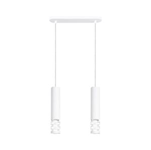 SL.1692 - Luster na lanku LIRO 2xGU10/10W/230V biela