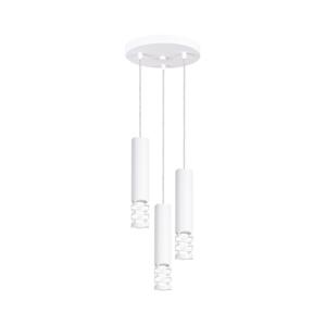SL.1694 - Luster na lanku LIRO 3xGU10/10W/230V biela