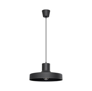 SL.1703 - Luster na lanku BILO 1xE27/15W/230V pr. 35 cm čierna
