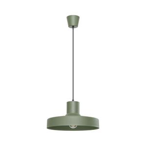 SL.1705 - Luster na lanku BILO 1xE27/15W/230V pr. 35 cm zelená