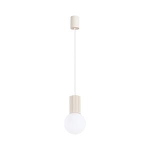 SL.1719 - Luster na lanku HALO 1xG9/8W/230V pr. 12 cm krémová