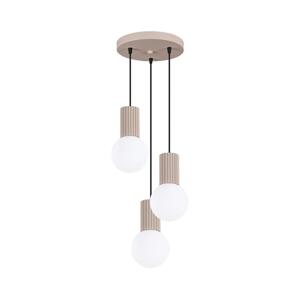 SL.1745 - Luster na lanku HALO 3xG9/8W/230V pr. 25 cm béžová