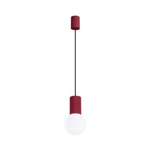 SL.1749 - Luster na lanku HALO 1xG9/8W/230V pr. 12 cm červená