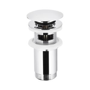 KFA Armatura KFA Armatura 660-254-00- Umýv. výpust s prepadom CLICK-CLACK pr. 6,6 cm l. chróm