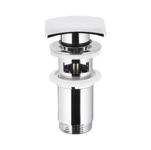 KFA Armatura KFA Armatura 660-454-00 - Umývadl. výpust s prepadom CLICK-CLACK 7x7 cm l. chróm