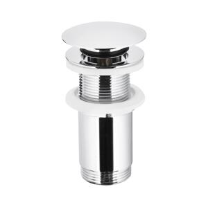 KFA Armatura KFA Armatura 660-253-00-Umýv. výpust bez prepadu CLICK-CLACK pr. 6,6 cm l. chróm