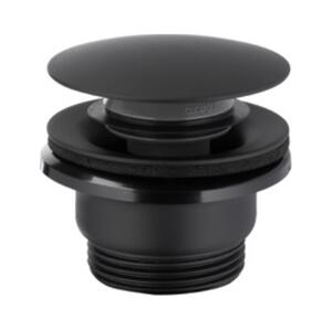 KFA Armatura KFA Armatura 660-320-81 - Umývadlový výpust CLICK-CLACK pr. 6,6 cm matná čierna
