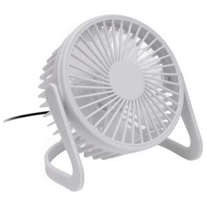 Stolný látor USB pr. 15 cm biela