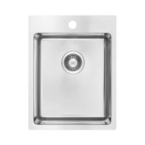 Deante Deante ZPO_010E - Kuchynský drez OLFATO 50,5x39 cm kefovaná oceľ
