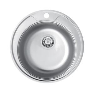 Deante Deante ZHC_0813 - Kuchynský drez TWIST pr. 49 cm satén