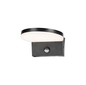 Rabalux Rabalux 77119 -LED Vonkajšie nás. sviet. so senzorom BATIDA LED/9W/230V IP54 čierna