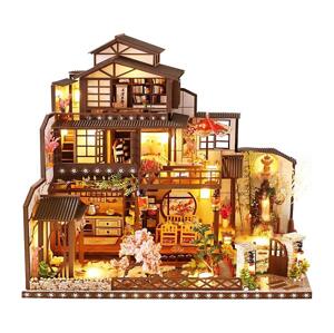 2Kids Toys 2Kids Toys - Miniatúra domčeka Honosná sakurová vila 2xAAA
