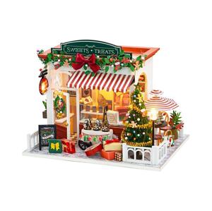 2Kids Toys 2Kids Toys - Miniatúra domčeka Vianočné cukráreň 2xAAA
