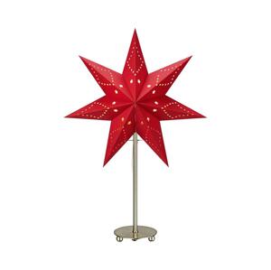 Markslöjd Markslöjd 705544 - Vianočná dekorácia SATURNUS 1xE14/25W/230V 35 cm červená