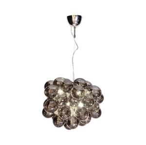 ByRydens ByRydens 4200440-4505 - Luster na lanku GROSS 8xG9/4W/230V dymová/čierna