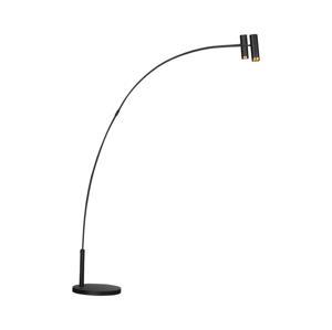 ByRydens ByRydens 4100920-4002 - Stojacia lampa PULS 2xGU10/5W/230V čierna