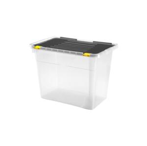 UTC Úložný box 100 l čierna/číra