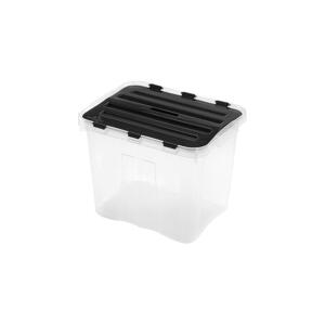 UTC Úložný box DRAGON 10 l čierna/číra