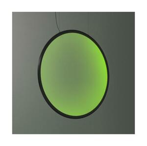 ARTEMIDE Artemide 1994330APP - LED RGBW Stm. luster na lanku DISCOVERY LED/79W/230V čierna