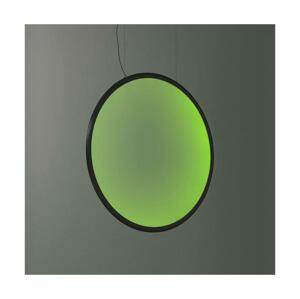 ARTEMIDE Artemide 1993330APP - LED RGBW Stm. luster na lanku DISCOVERY LED/59W/230V čierna