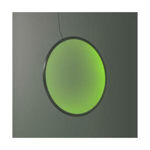 ARTEMIDE Artemide 1993310APP-LED RGBW Stm. luster na lanku DISCOVERY LED/59W/230V antracit