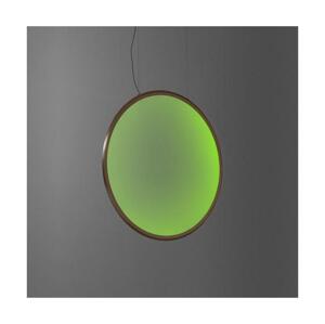 ARTEMIDE Artemide 1992360APP-LED RGBW Stm. luster na lanku DISCOVERY LED/42W/230V bronzová