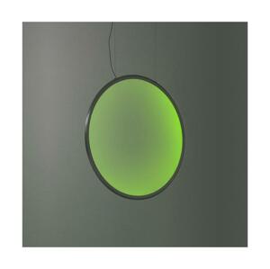 ARTEMIDE Artemide 1992310APP-LED RGBW Stm. luster na lanku DISCOVERY LED/42W/230V antracit