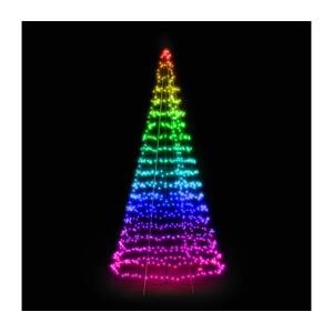 Twinkly Twinkly TWP01KSPP-BEU - LED RGBW Vonkajšie vianočné stromček TREE 1000xLED IP44 Wi-Fi