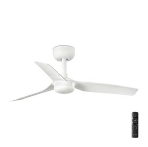 FARO Barcelona FARO 33820 - Stropný látor MINI PUNT S biela pr. 90 cm + diaľkové ovládanie
