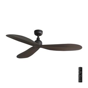 FARO Barcelona FARO 34301 - Stropný látor PALMA hnedá pr. 129 cm IP44 + diaľkové ovládanie
