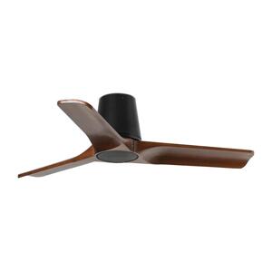 FARO Barcelona FARO 33837 - Stropný látor HEYWOOD TUB S borovica/čierna pr. 90 cm + DO