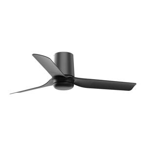FARO Barcelona FARO 33834-Stropný látor MINI PUNT TUB S čierna pr. 90 cm + diaľkové ovládanie