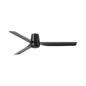 FARO Barcelona FARO 33830 - Stropný látor PUNT TUB M čierna pr. 130 cm + diaľkové ovládanie