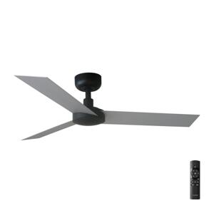 FARO Barcelona FARO 34285 - Stropný látor CRUISER S čierna pr. 106 cm + diaľkové ovládanie