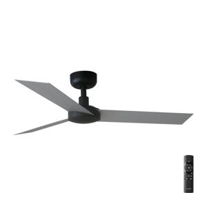 FARO Barcelona FARO 34287 - Stropný látor CRUISER XL čierna pr. 160 cm + diaľkové ovládanie