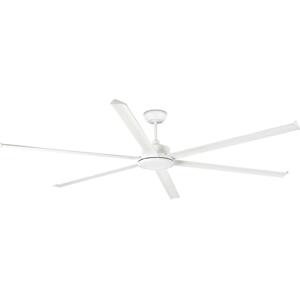 FARO Barcelona FARO 34206 - Stropný látor ROTTERDAM XXL biela pr. 250 cm + diaľkové ovládanie