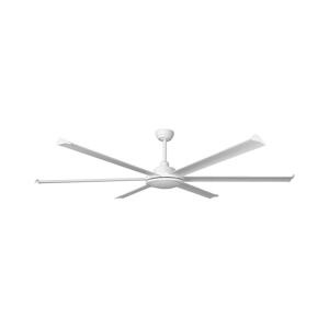 FARO Barcelona FARO 34202-130- LED Stropné vent. ROTTERDAM XL LED/32W/230V biela pr. 200 cm + DO