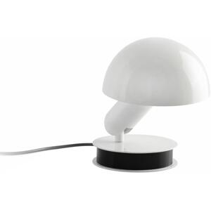 FARO Barcelona FARO 56101 - Stolná lampa s klipom 2v1 BELA 1xE27/15W/230V biela