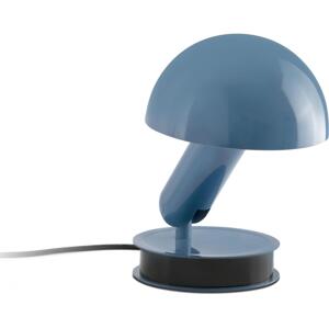 FARO Barcelona FARO 56102 - Stolná lampa s klipom 2v1 BELA 1xE27/15W/230V modrá