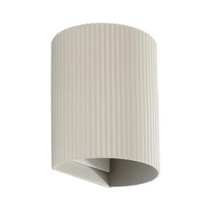 FARO Barcelona FARO 40528 - Nástenné svietidlo SOLE 1xGU10/8W/230V šedá vrúbkovaná zaokrúhlený