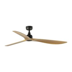 FARO Barcelona FARO 34360 - Stropný látor OUTWOOD L hnedá/čierna pr. 150 cm IP44 + DO