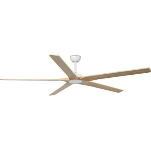 FARO Barcelona FARO 34191WT - Stropný látor BIGWOOD XL borovica/biela pr. 200 cm WT + DO