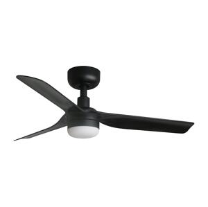FARO Barcelona FARO 33822WT-1TW-LED Stm. str. vent. MINI PUNTS LED/10W/230V čierna pr.90cm WT+DO