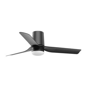 FARO Barcelona FARO 33834WT-1TW-LED Stm. vent. MINI PUNT TUB S 10W/230V čierna pr. 90 cm WT + DO