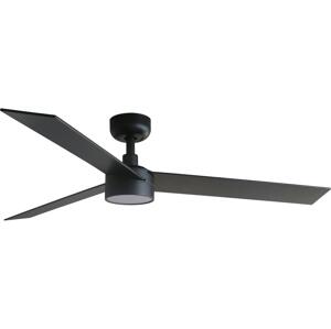 FARO Barcelona FARO 34298WT-1TW - LED Stm. vent. RUDDER L LED/18W/230V čierna pr. 132 cm WT + DO