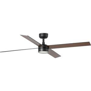 FARO Barcelona FARO 34356WT-1TW-LED Stm. vent. RUDDER L 18W/230V hnedá/čierna pr. 132 cm WT + DO