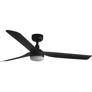 FARO Barcelona FARO 33815WT-21-LED Stm. str. vent. PUNT M LED/18W/230V čierna pr. 132 cm WT + DO